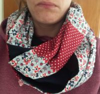 Loop-Schal Blumen, handmade, neu Nordrhein-Westfalen - Erkelenz Vorschau