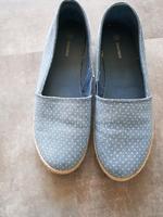 Espadrilles Ballerina Gr. 40 blau hellblau Damen Sachsen - Zschorlau Vorschau