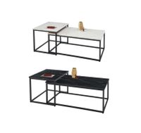Couch-Tisch Set Keno Marmor 2 Farben Metall-Gestell UVP 278,- NEU Hessen - Kassel Vorschau