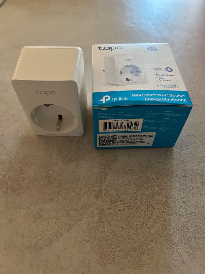 Tapo p110 WLAN Steckdose Smart Plug Alexa Google in Menden