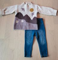 H&M Set aus Jeansleggings und Pullover Gr.80 Baden-Württemberg - Blumberg Vorschau