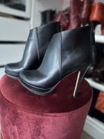 MAX&Co Leder Stiefeletten in schwarz Brandenburg - Eberswalde Vorschau