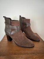 Stiefeletten Leder Wildleder Gr. 38 COX Baden-Württemberg - Ostfildern Vorschau