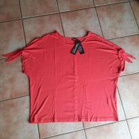 MeKSTONE T-Shirt Tunika Mandisa Gr 46 XXL NEU Cut-Outs rot orange Bayern - Holzkirchen Vorschau