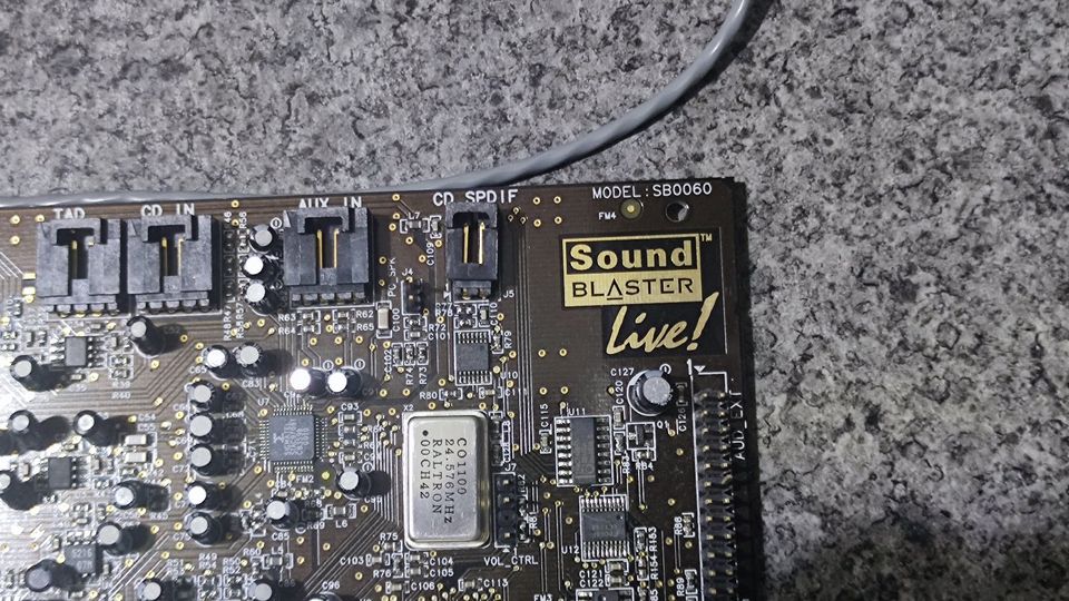 Creative SoundBlaster Live! PCI SB0060 in Kelsterbach