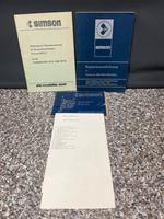 Simson Reperatur Anleitung/Schaltpläne DDR Sachsen-Anhalt - Aschersleben Vorschau