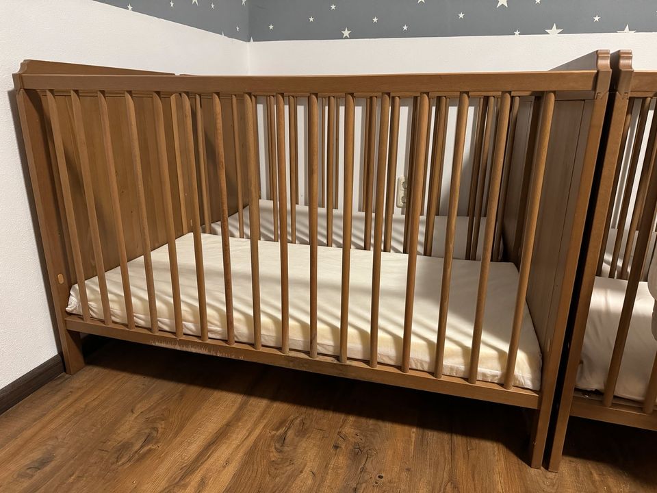 Ikea Babybett Leksvik in Tannenberg