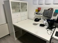 Schreibtisch mit Schrank von Ikea Kallax Nordrhein-Westfalen - Würselen Vorschau