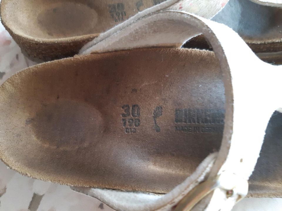 BIRKENSTOCK SANDALEN GR. 30 GUTER ZUSTAND in Affalterbach  