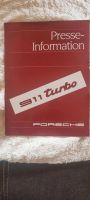 Porsche 911 Turbo 996 Pressemappe / Pressekit/ Brochures Hessen - Neuenstein Vorschau