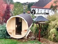 20% Rabatt, Fass Sauna 3,6m x 2m Ø Terrasse überdacht, 8kW E-Ofen Niedersachsen - Delligsen Vorschau