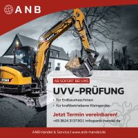 UVV Prüfung für Baumaschinen / Baugeräte / Kommunaltechnik Thüringen - Ohrdruf Vorschau