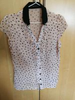 Mohito Blusenshirt S M 36 38 Puffärmel Shirt Bluse T-Shirt Herz Thüringen - Erfurt Vorschau