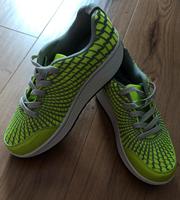 LESARA DAMEN Fitness Sportschuhe Sneaker  neon - Größe 38 NEU Bayern - Wehringen Vorschau