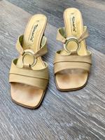 Tamaris Vintage Sandalen mit Absatz 38 gelb beige Bayern - Seubersdorf Vorschau