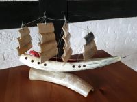 Segelboot aus Horn, Deko, Handarbeit Niedersachsen - Neustadt am Rübenberge Vorschau