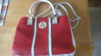 Tommy Hilfiger Handtasche Tasche weiß rot wie neu Brandenburg - Teltow Vorschau