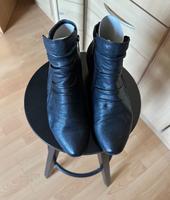 Think Stiefeletten Gr.40 Leder Schwarz edel NP 199€ Dortmund - Löttringhausen Vorschau