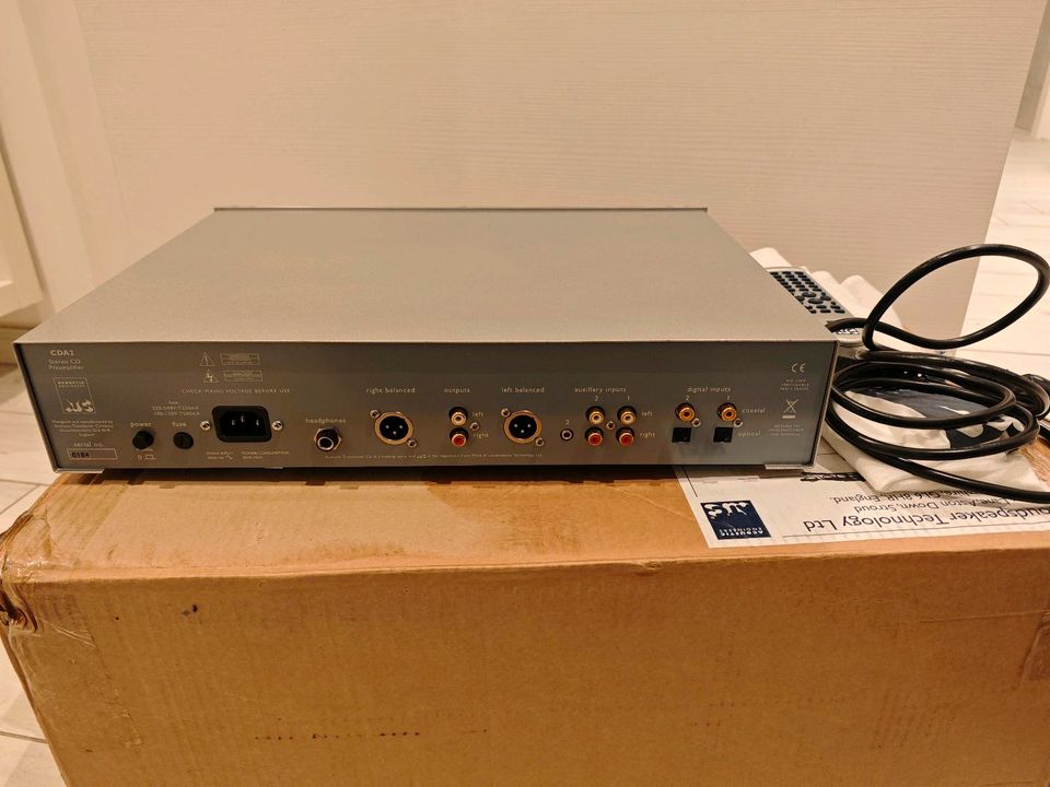 ATC CDA 2 preamplifier and CD player in Wiesbaden