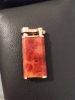 Diplomat Swiss Lift Arm “Old Boy” Type Pipe Lighter Gold and Bria Hessen - Mühltal  Vorschau