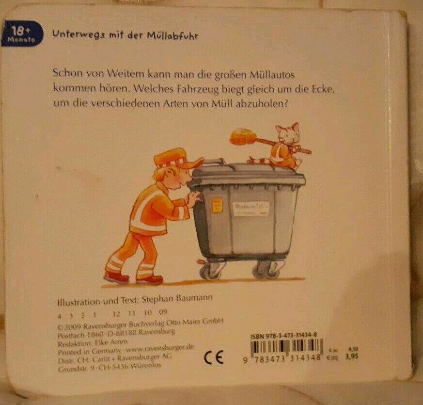 Ravensburger Heute kommt das Müllauto in Osten Oste