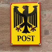 Emailschild Post Postamt Reichsadler Adler Postschild Email alt Nürnberg (Mittelfr) - Mitte Vorschau