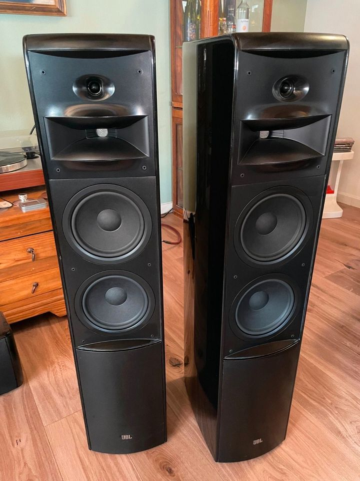 JBL LS 60 Paar Klavierlack Schwarz in Armsheim