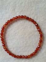 Karneol Armband, orange u. rot, fac. 4 mm, 19-19,5 cm, neu Rheinland-Pfalz - Altenkirchen Pfalz Vorschau