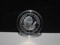 Silber Medaille 999er Silber Münze Friederich von Schiller Bayern - Eckental  Vorschau