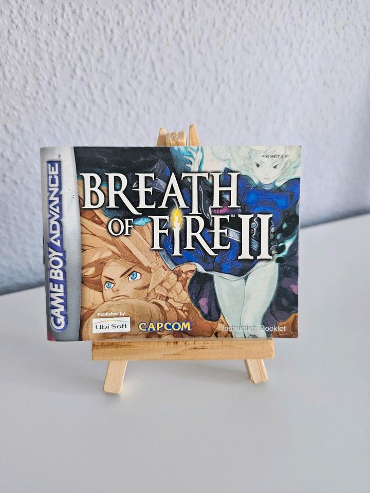 Breath Of Fire II Gameboy Advance Anleitung in Willich