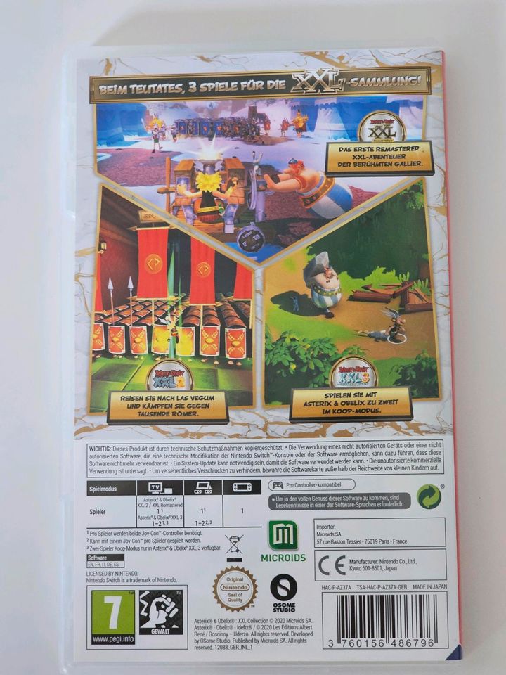 Asterix und obelix XXL Collection Nintendo Switch Spiel in Gladbeck