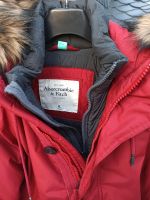 Abercrombie and Fitch Winterjacke, rot, Parka Hessen - Wiesbaden Vorschau