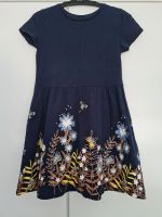 Kleid blau mit Blumen Gr.140 Berlin - Spandau Vorschau