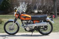 SUCHE Honda CL CB 450 K1 Scrambler Auspuff Anlage Bayern - Auerbach in der Oberpfalz Vorschau