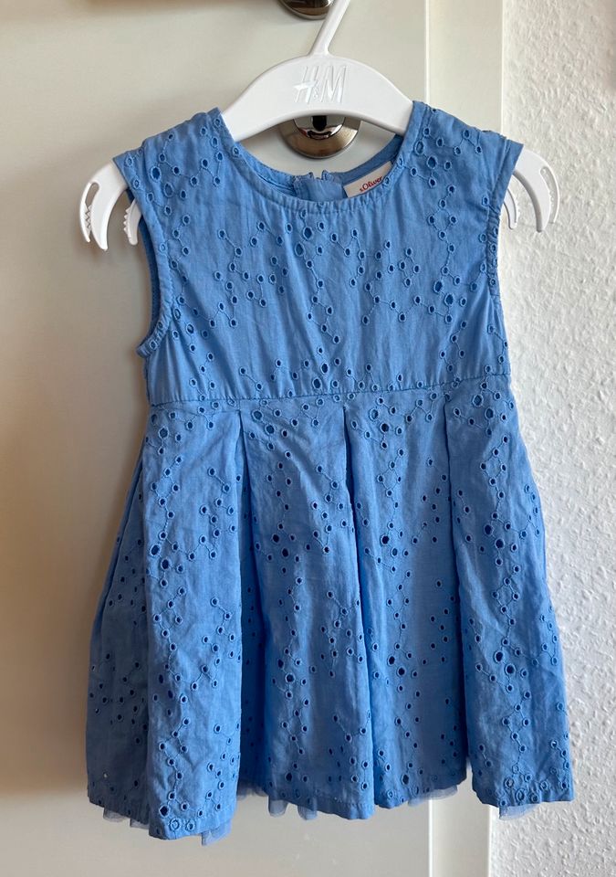 blaues Kleid S.Oliver, Gr. 74 *ungetragen* in Eppelborn