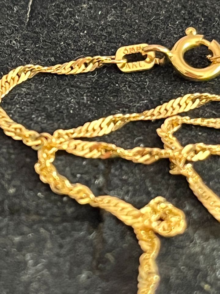 Halskette Kette gold 333 in Eppelborn