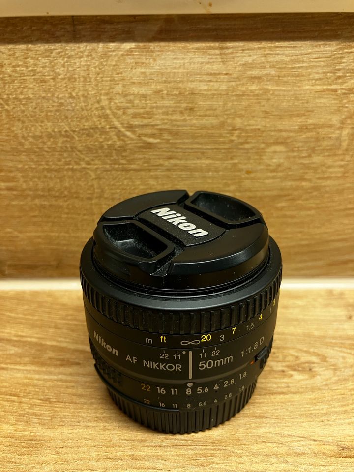 Nikon AF NIKKOR 50mm 1:1.8D in Weissach im Tal