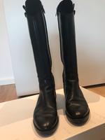 Geox Lederstiefel Damen schwarz Größe 37 Hessen - Abtsteinach Vorschau