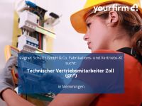 Technischer Vertriebsmitarbeiter Zoll (gn*) | Memmingen Bayern - Memmingen Vorschau