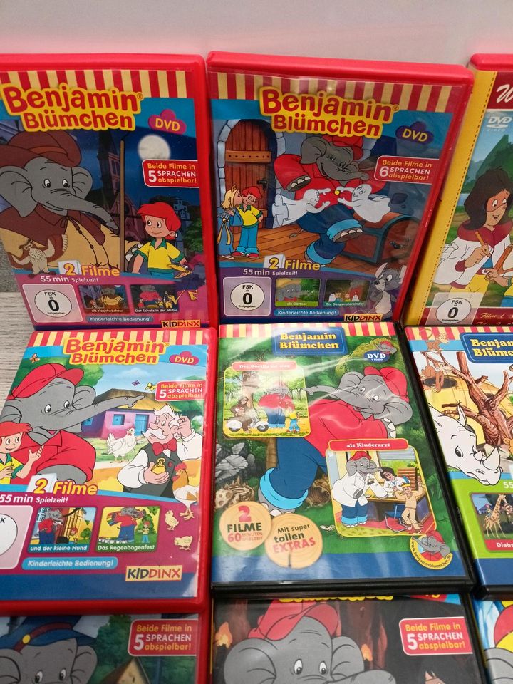 Kinder DVDs Benjamin Blümchen Stück 2,50€ in Fürstenwalde (Spree)