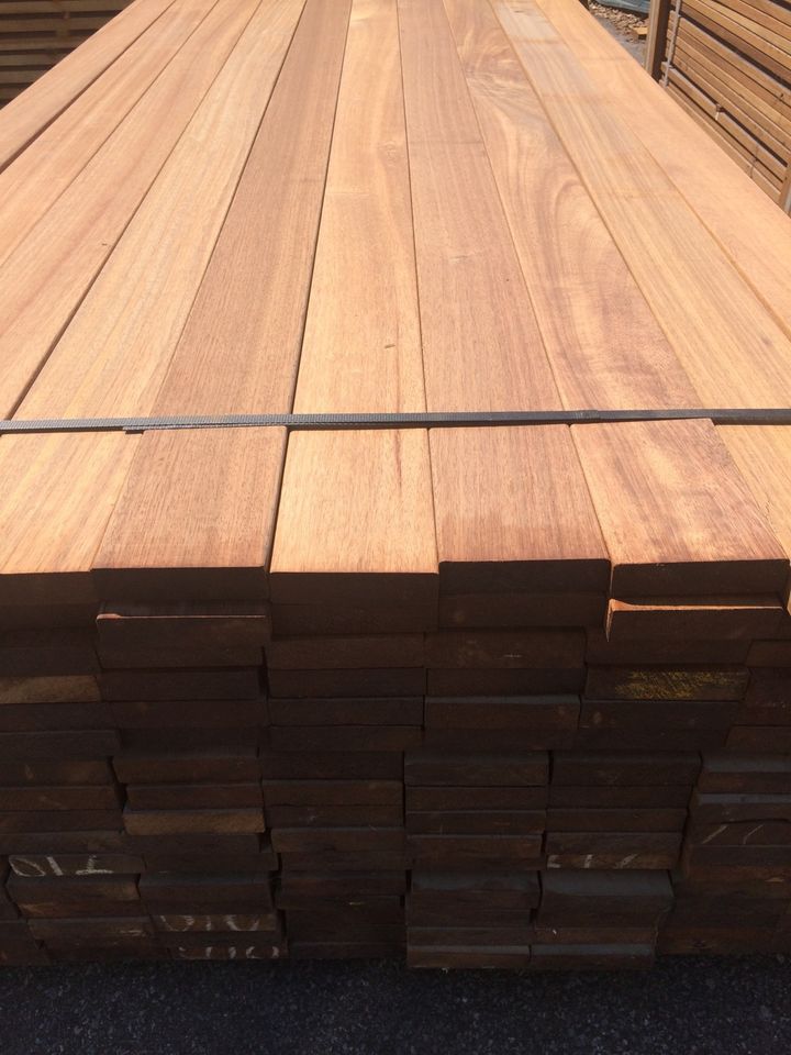 GUAYANA TEAK TERRASSENDIELEN HOLZ BRETTER ECO DIELEN GUNSTIG AACH in Aachen