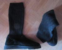1 UGG Boots Stiefel schwarz Strick Stiefeletten Lammfell 42 Bayern - Peißenberg Vorschau
