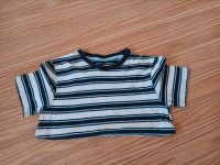 Kinderkleidung Jungen 122 T-Shirt kurzarm Shirt blau weiß gestrei Nordrhein-Westfalen - Warendorf Vorschau