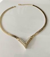 Orig. Christian Dior Halskette gold 14k vergoldet Vintage Collier Berlin - Mitte Vorschau