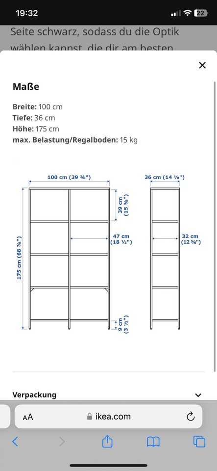 Ikea Vittsjö Regal in Rednitzhembach