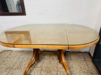 ANTIK Esstisch  Oval Holz THONET WIEN TISCH  Glas  Bugholz Niedersachsen - Rodenberg Vorschau