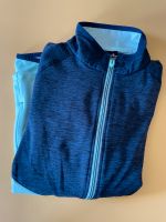 Sportjacke Fleece 158/164 dunkelblau/türkis Hessen - Bad Homburg Vorschau