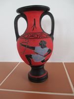 Griechische Vase Amphore mit antikem Motive Handbemalt Top Zustan Baden-Württemberg - Burladingen Vorschau