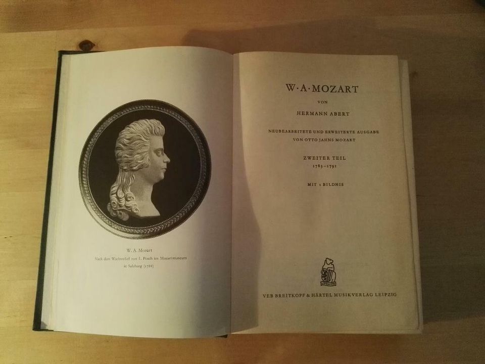 Wolfgang Amadeus Mozart von Abert Hermann, Zweiter Teil- Rar in Großlangheim