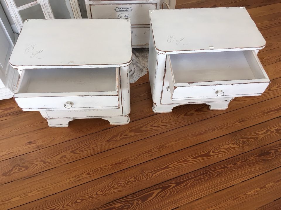 Nachtschrank Paar Schränkchen Kommode antik shabby chic JDL in Hagen